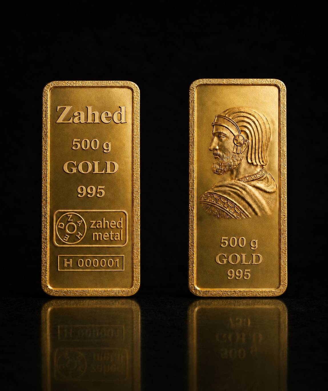 شمش 500 گرمی 24 عیار